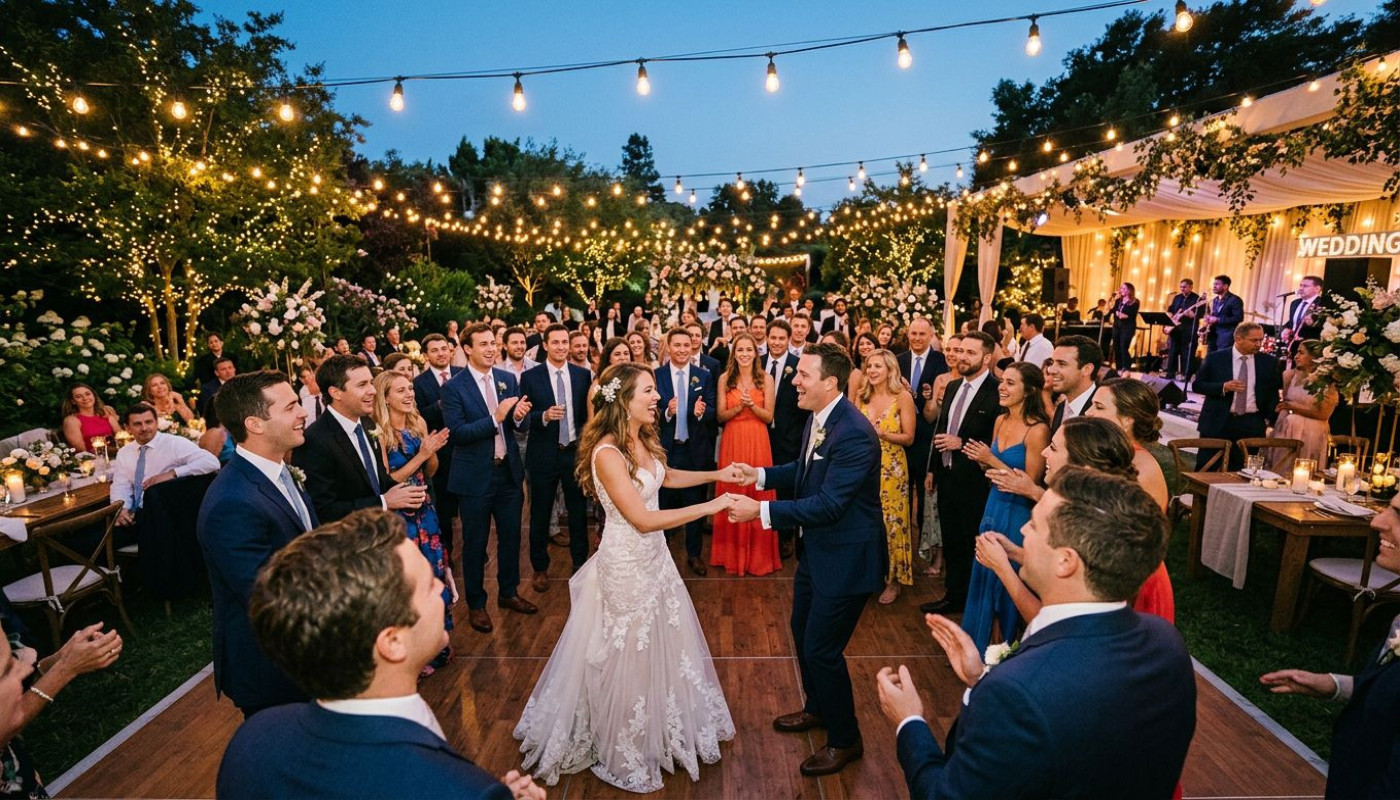 Quand la magie du live transforme la piste de danse d’un mariage